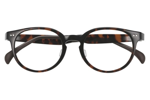 ボストン・ブラウン(デミ柄)のメガネ