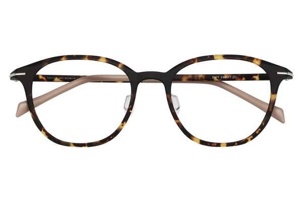 ウエリントン・ブラウン(デミ柄)のメガネ