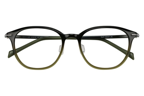 ウエリントン・グリーン(グラデ)のメガネ