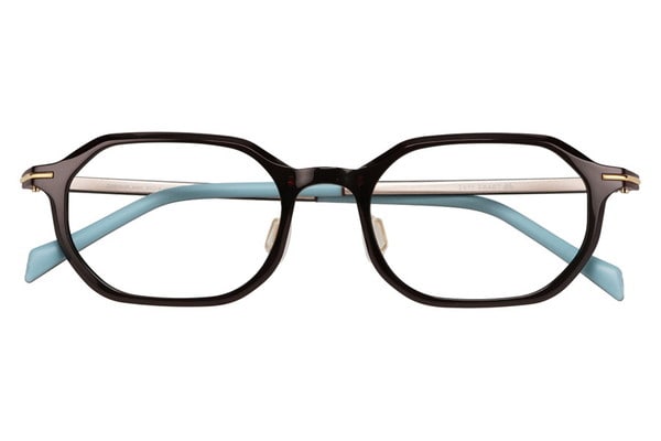 その他・ブラウン(クリア)のメガネ