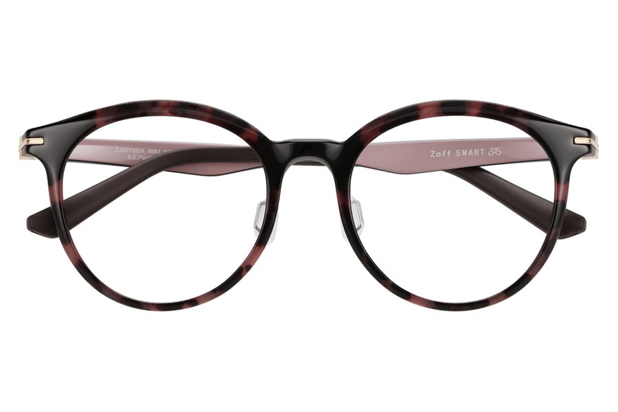 ボストン・ブラウン(デミ柄)のメガネ