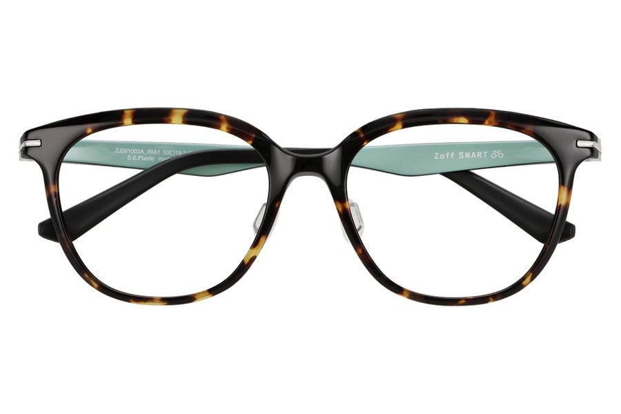 ウエリントン・ブラウン(デミ柄)のメガネ