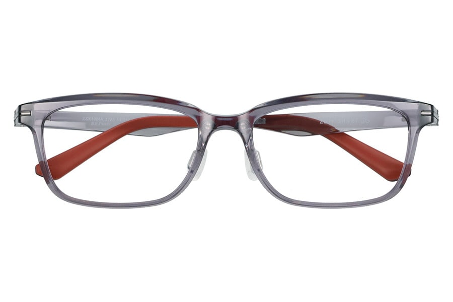 ウエリントン・グレー(クリア)のメガネ