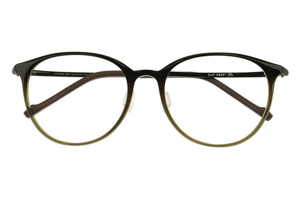 ボストン・グリーン(グラデ)のメガネ