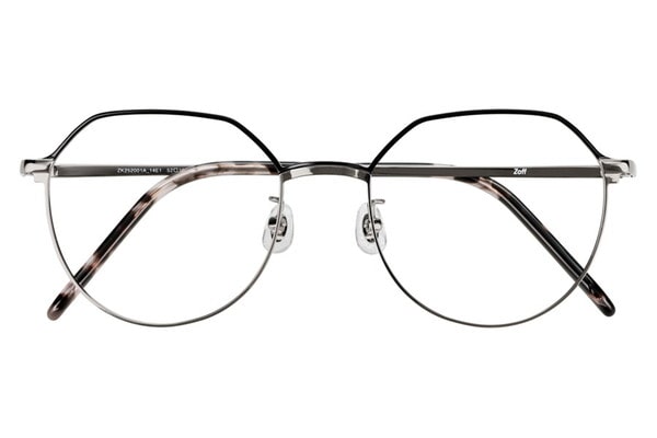 MAX&Co. ブラウン スクエア型 メガネ　これはオシャレな老眼鏡ですよ セール価格]華奢なラインが特徴のクラウンパント型[中顔面短縮みえ