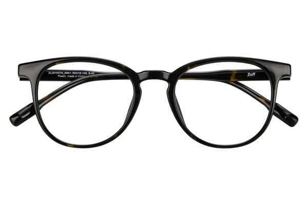 ボストン・ブラウン(デミ柄)のメガネ