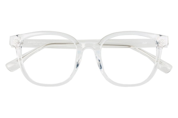 ウェリントン・クリアのメガネ