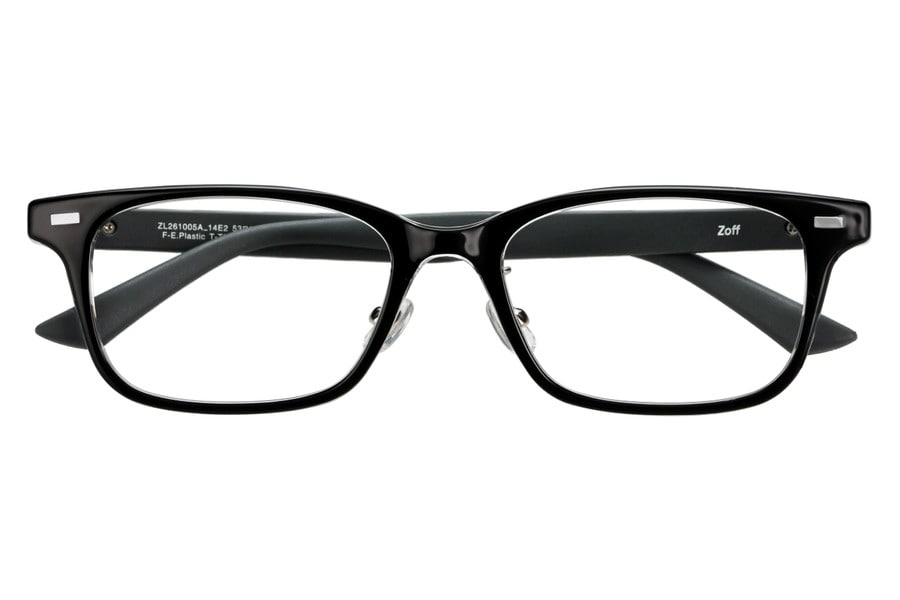洗練されたデザインが魅力のウェリントン型ラバーテンプル（ZL261005