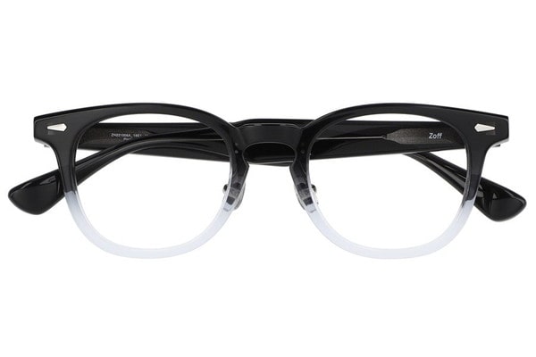 Zoff ウェリントン　黒眼鏡 ウェリントン型│黒縁メガネ（メガネ）｜Zoff（ゾフ）のファッション