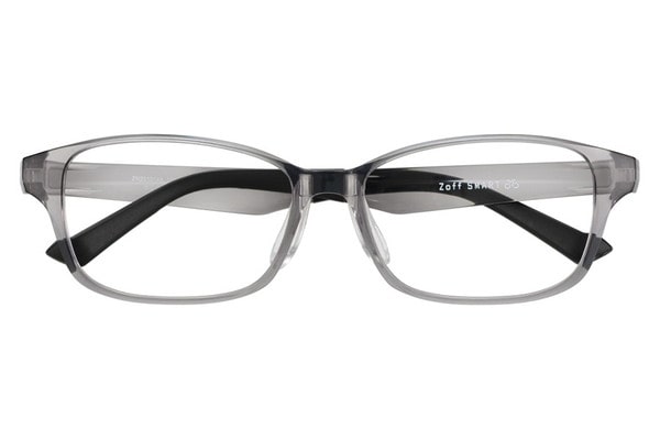 ウエリントン・グレー(クリア)のメガネ