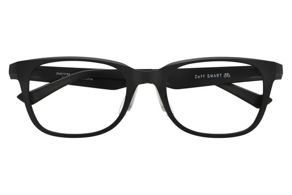 ウエリントン・ブラック(マット)のメガネ