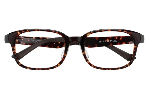 ウエリントン・ブラウン(デミ柄)のメガネ