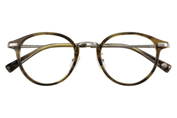 ボストン・グリーン(オリーブ)のメガネ
