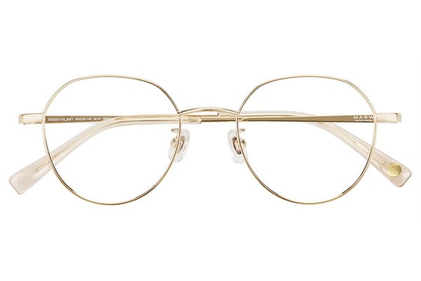 ボストン・ゴールド(マット)のメガネ