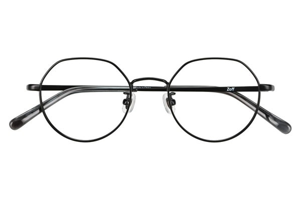 ボストン・ブラック(マット)のスモールサイズのメガネ