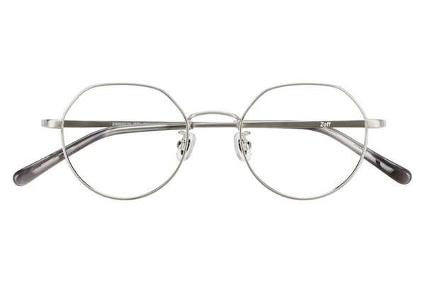 ボストン・シルバー(マット)のスモールサイズのメガネ