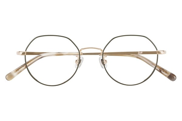 ボストン・グリーン(オリーブ)のスモールサイズのメガネ