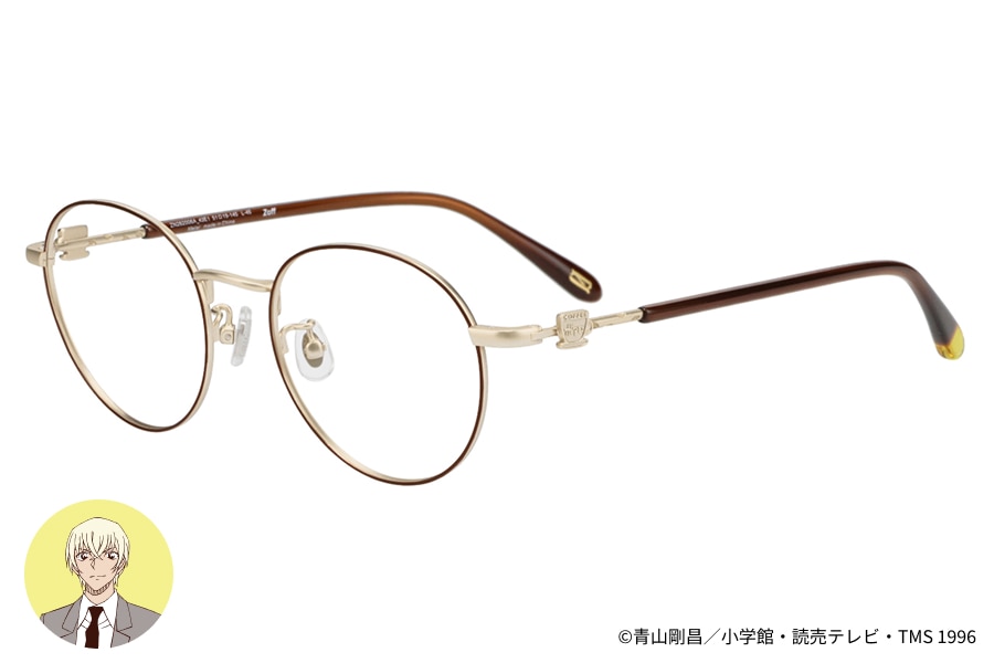 Zoff｜名探偵コナン 安室透モデル （ZN262006-43E1）｜メガネのZoff