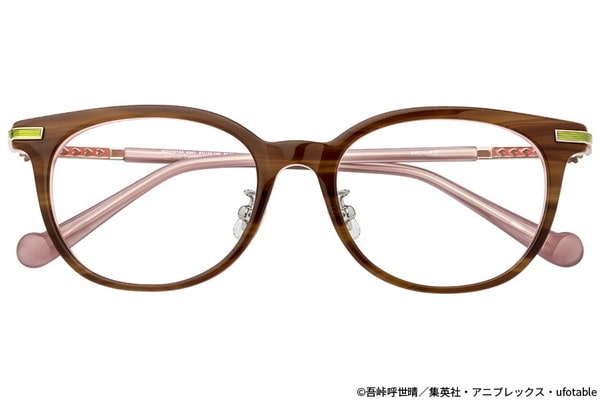 新品未使用 鬼滅の刃 甘露寺蜜璃 モデル ブルーライトカット 伊達メガネ Zoff｜鬼滅の刃 甘露寺蜜璃モデル（ZO231013-43A1）｜メガネのZoff