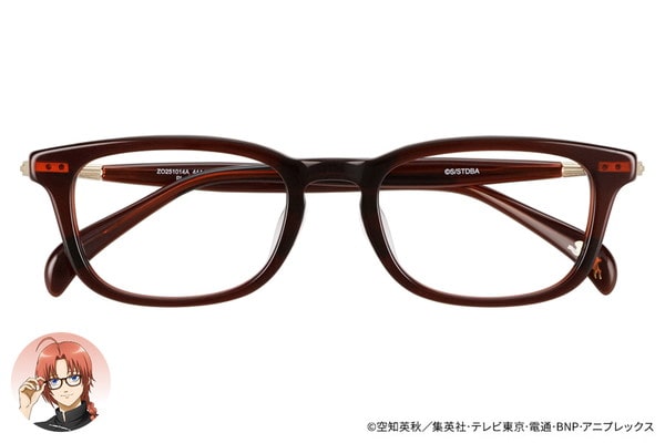 【新品・未使用】Zoff 銀魂 神威 モデル メガネ ウェリントン Zoff｜銀魂 神威モデル（ZO251014-44A1）｜メガネのZoffオンライン