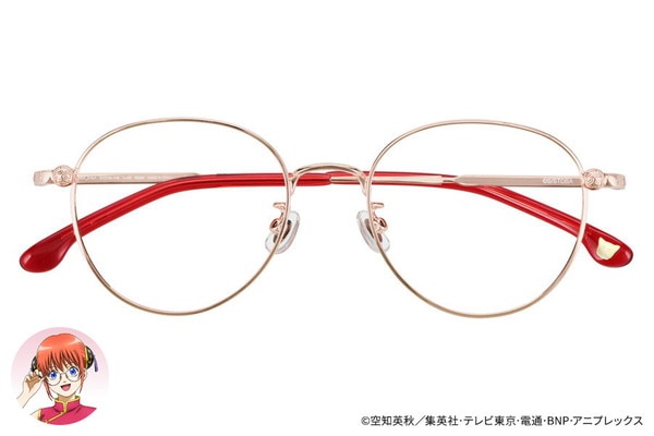 【サクラ】Zoff｜銀魂 神威モデル　眼鏡 伊達メガネ Zoff｜銀魂 神威モデル（ZO251014-44A1）｜メガネのZoffオンライン
