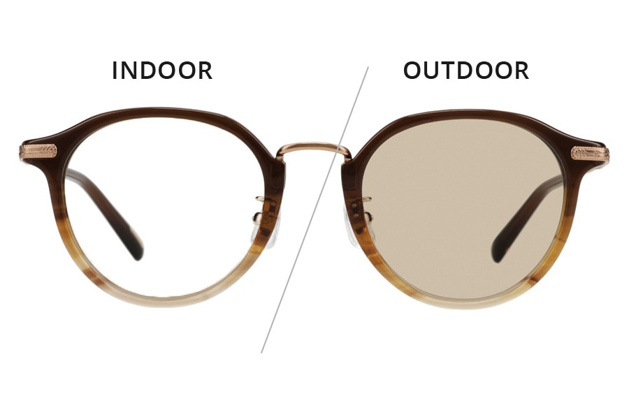 ボストン・ブラウン(グラデ)のサングラス