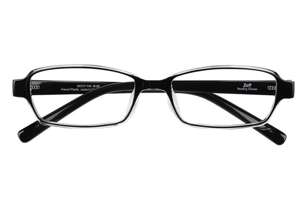 1.0 手軽に使えるスクエアフレーム/Zoff READING GLASSES（ZT231R01