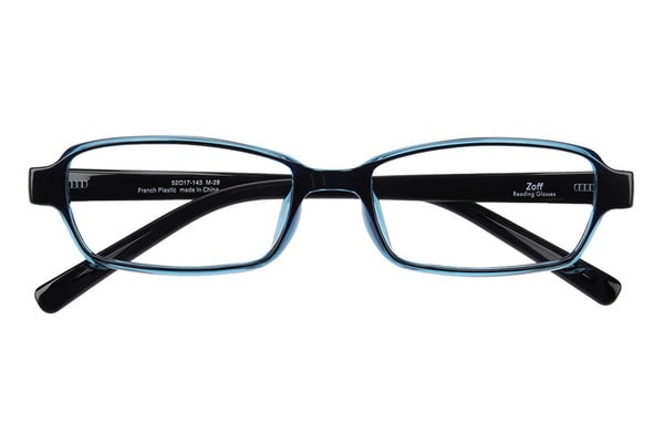 2.5 圧迫感の少ないスクエアフレーム/Zoff READING GLASSES(WEB限定