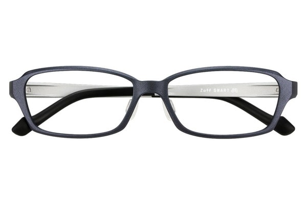 スクエア・グレー(マット)のメガネ