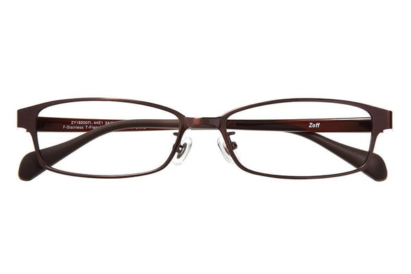 スクエア・ブラウンのメガネ