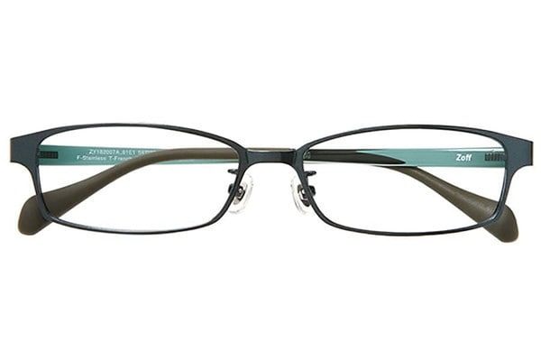 スクエア・グリーンのメガネ