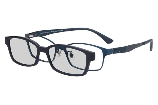 Zoff メガネ スペシャルプライス]縁が太く存在感のあるウェリントンフレーム