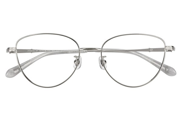 フォックス・シルバー(マット)のメガネ