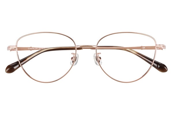 フォックス・ピンクのメガネ