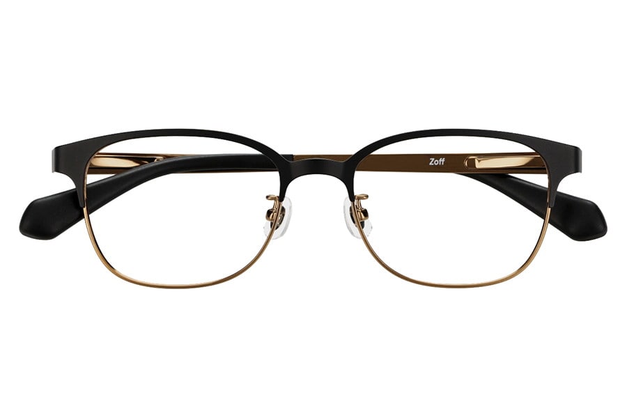 ウエリントン・ブラック(マット)のメガネ