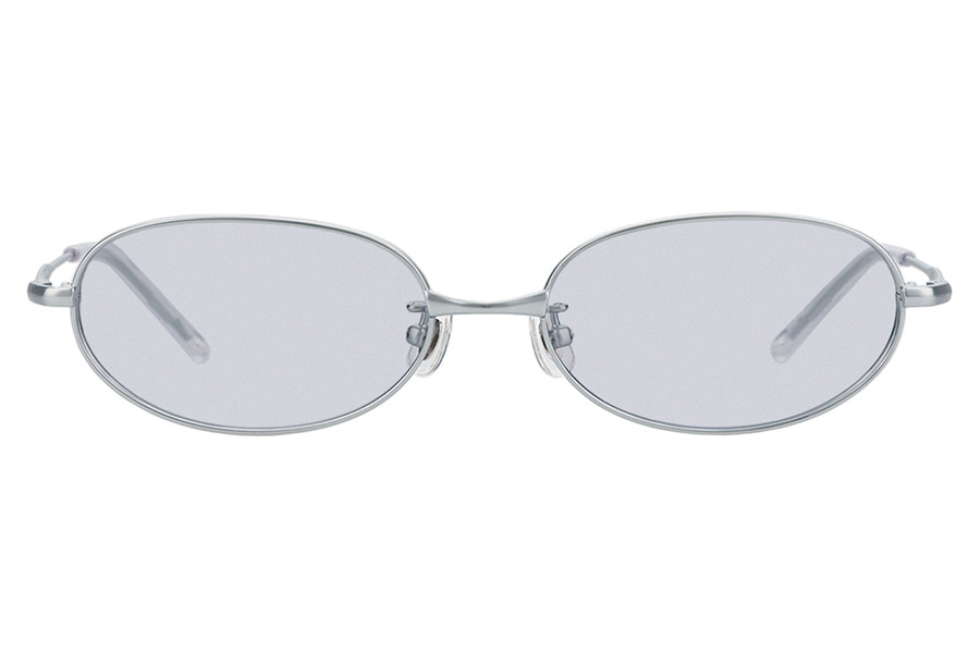 オーバル・シルバー(マット)のトレンドのサングラス
