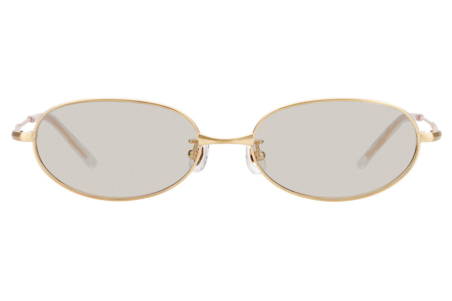 オーバル・ゴールド(マット)のトレンドのサングラス