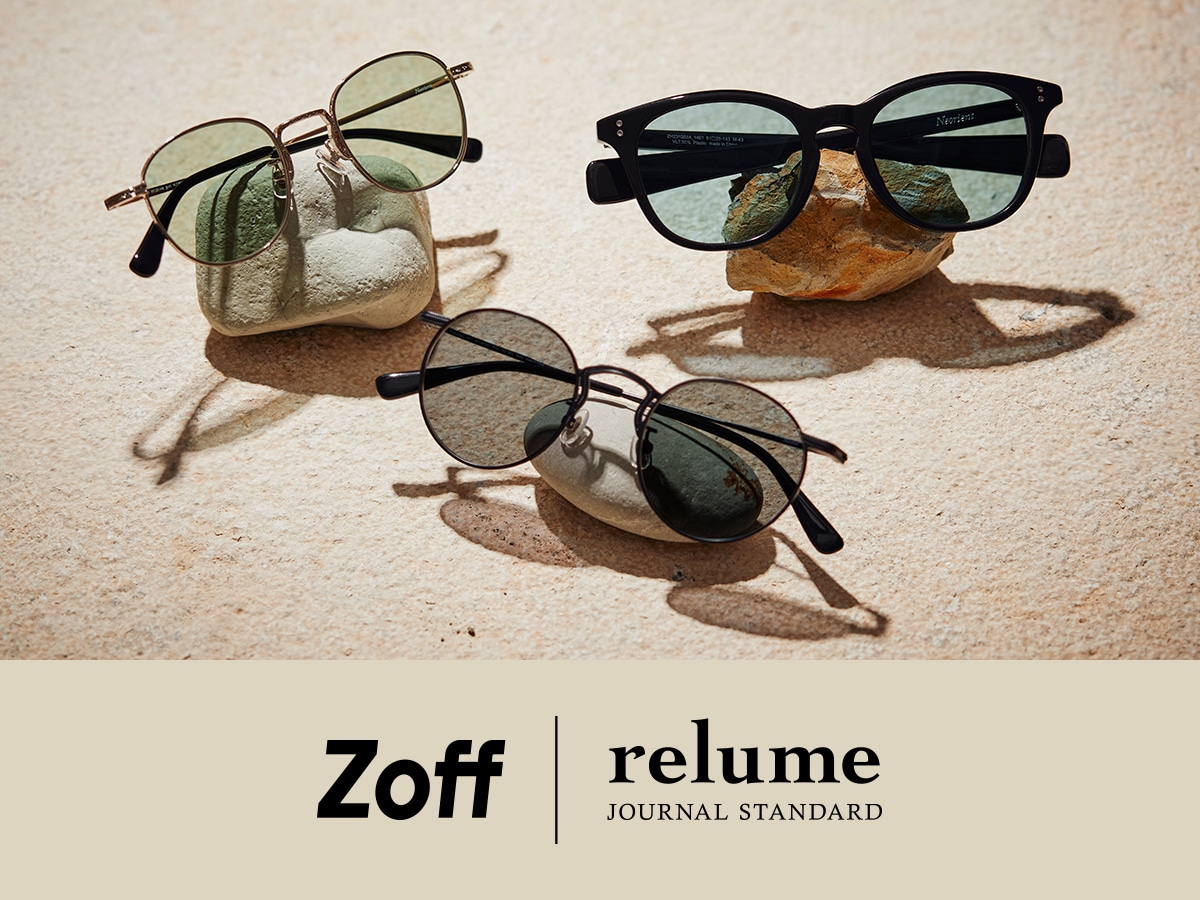 Zoff × JOURNAL STANDARD relume｜メガネのZoffオンラインストア