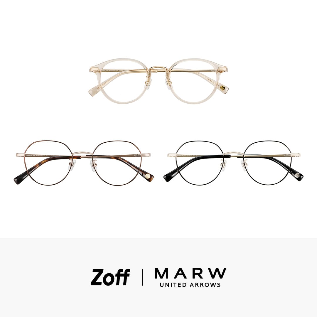 Zoff ｜MARW UNITED ARROWS｜メガネのZoffオンラインストア（めがね