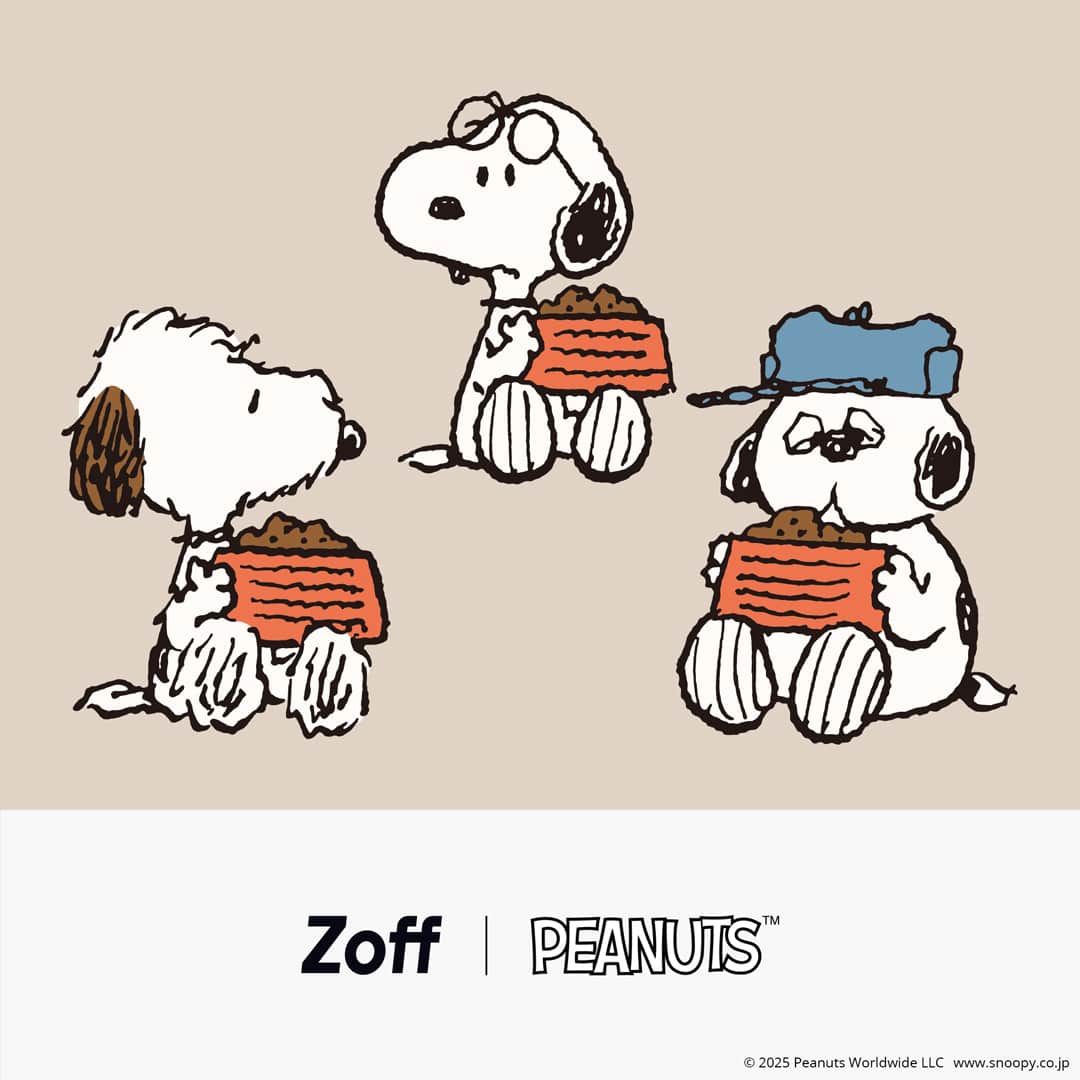 Zoff｜PEANUTS｜メガネのZoffオンラインストア（めがね・眼鏡ブランド）