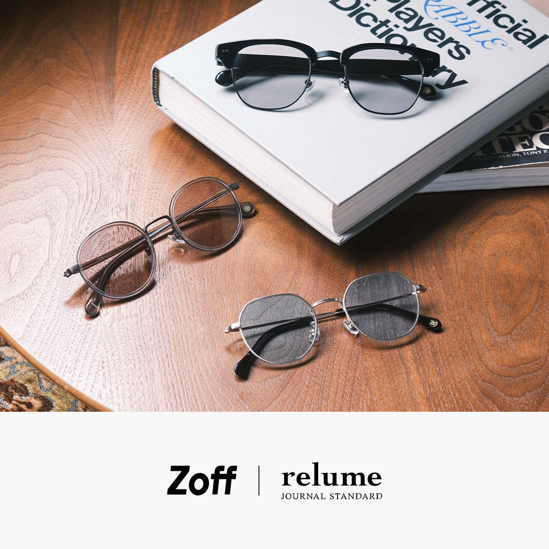 JOURNA STANDARD relume × zoff OVY collabo_relume25aw.jpg