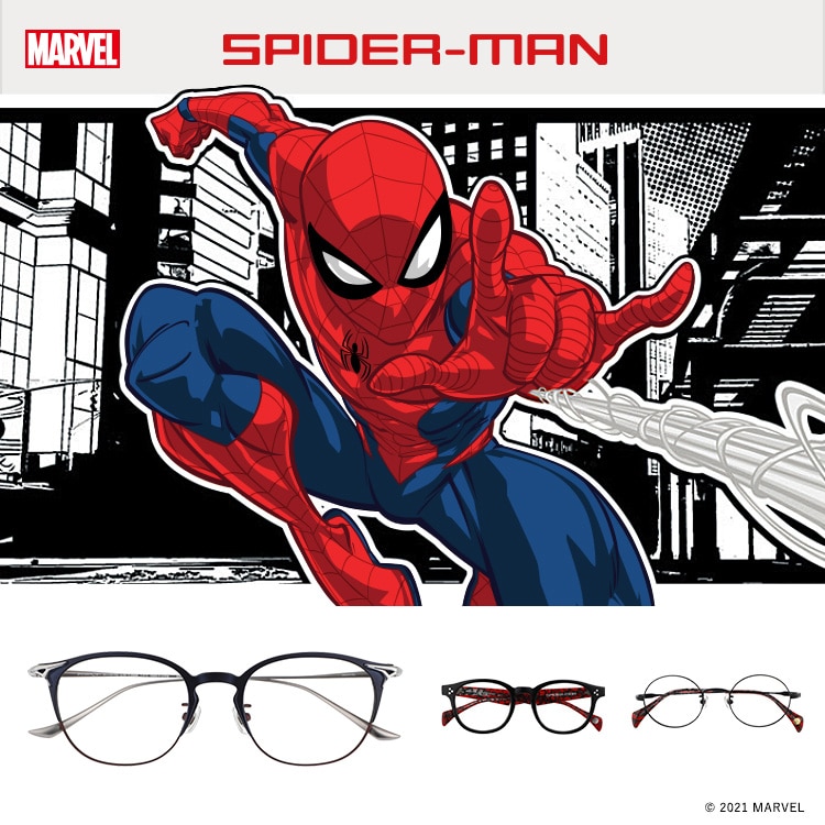 MARVEL SPIDER-MAN＜スパイダーマン＞｜メガネのZoffオンラインストア