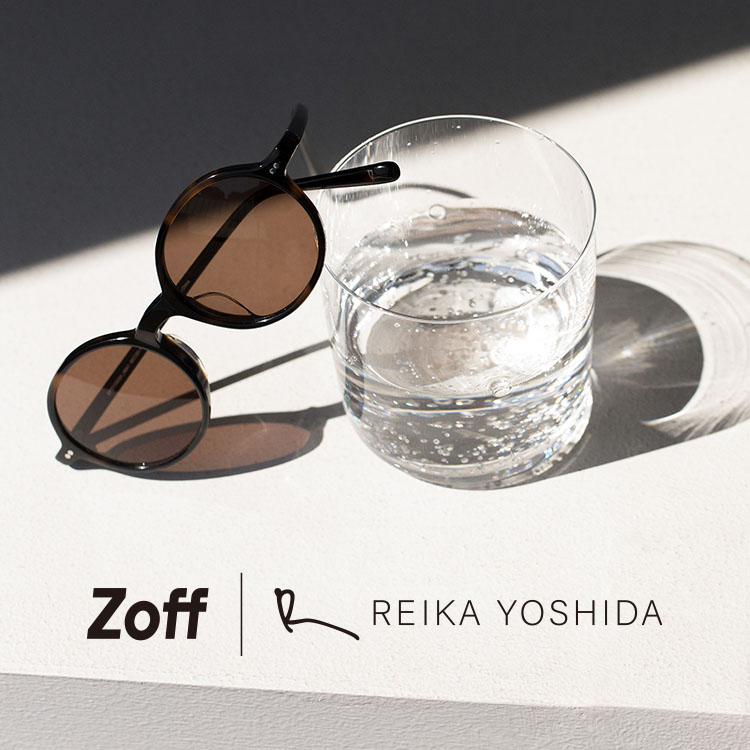 【新品未使用】 Zoff × Reika Yoshida 吉田怜香 コラボ 眼鏡