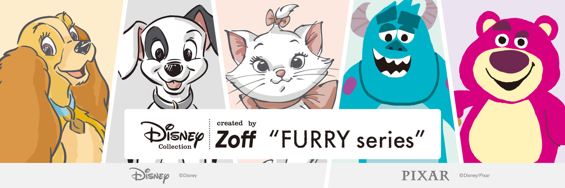 FURRY series Disney Collection created by Zoff