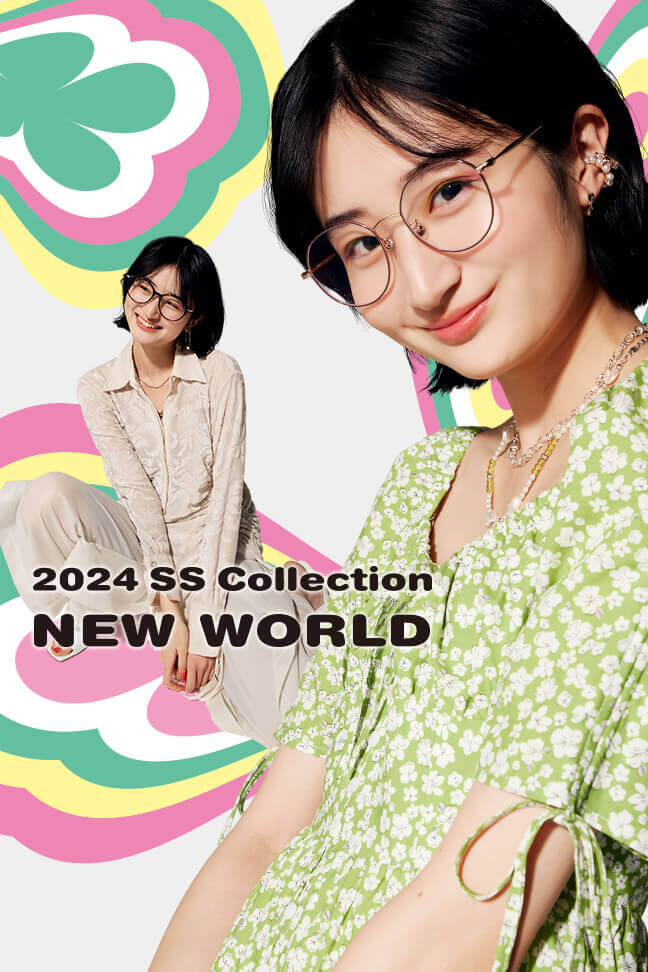 Zoff 2024 SS Collection WOMEN／春のわたしをもっと楽しむ。軽やかなコーデに煌めくおすすめフレームをご紹介。