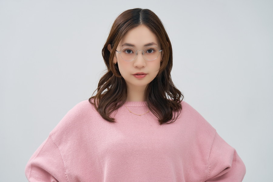 中顔面短縮みえメガネ