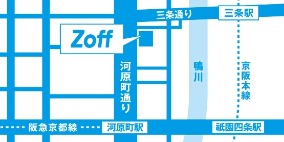 Zoff 京都河原町店