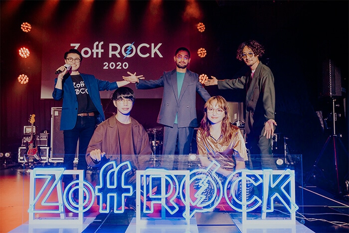 Zoff史上初の無観客配信ライブ「Zoff Rock 2020 HOME SESSION」を開催！