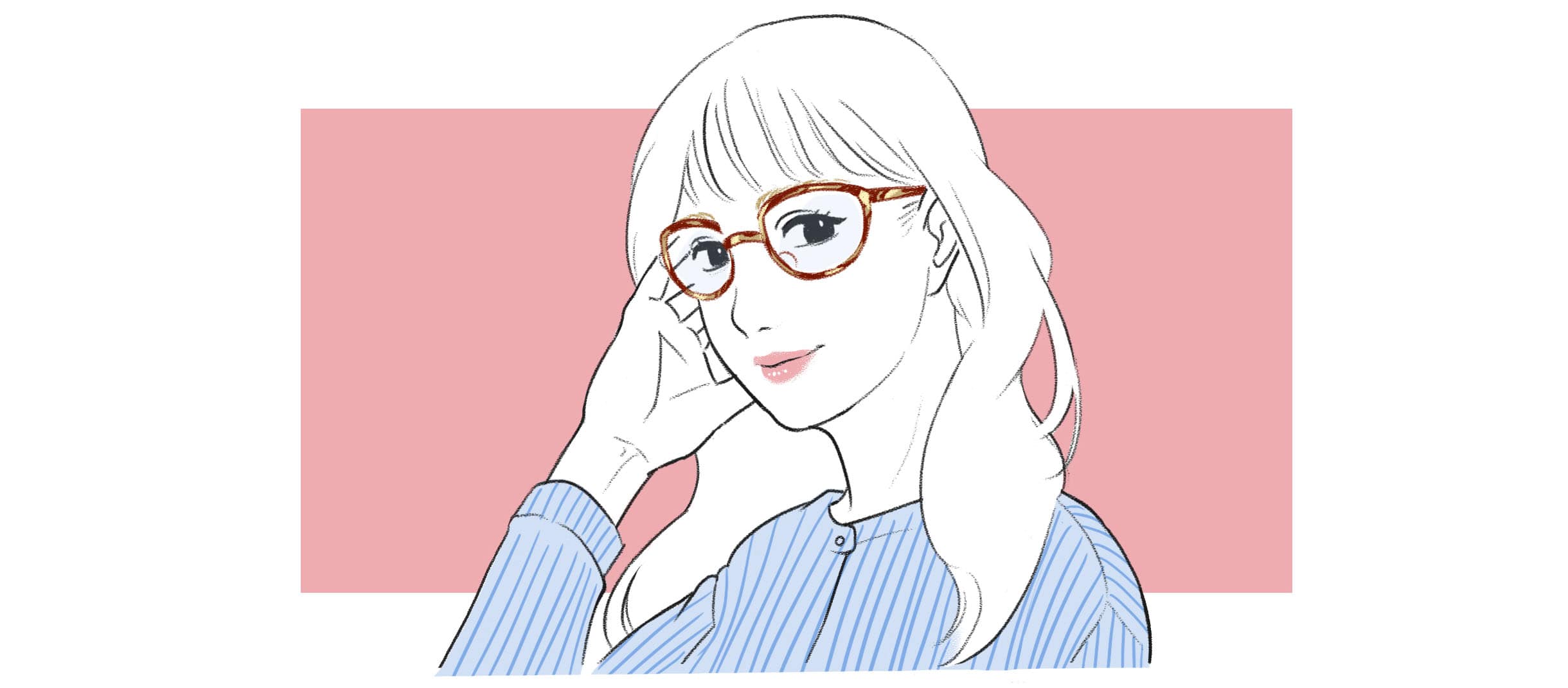 かわいいメガネ女子になるコツ!垢抜けるための選び方&コーデ術