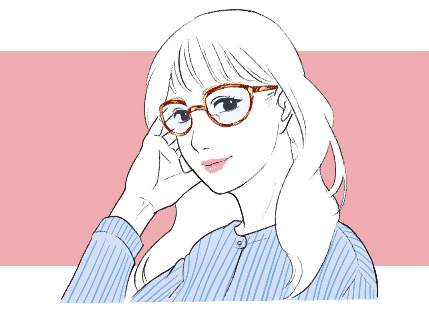 かわいいメガネ女子になるコツ!垢抜けるための選び方&コーデ術
